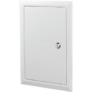 DUKA Inspektionslem IPL plast med lås 300x500 mm, hvid