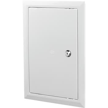 DUKA Inspektionslem IPL plast med lås 300x500 mm, hvid